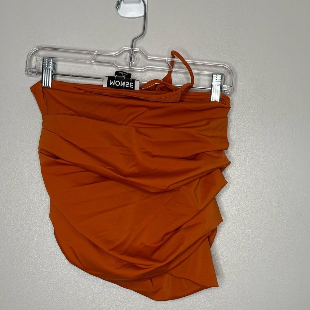 MONSE Ruched Halter Top - Picture 4 of 6